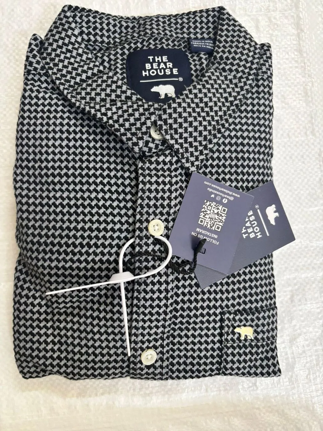 THE BEAR HOUSE SHIRT WITH BRAND BILL 20