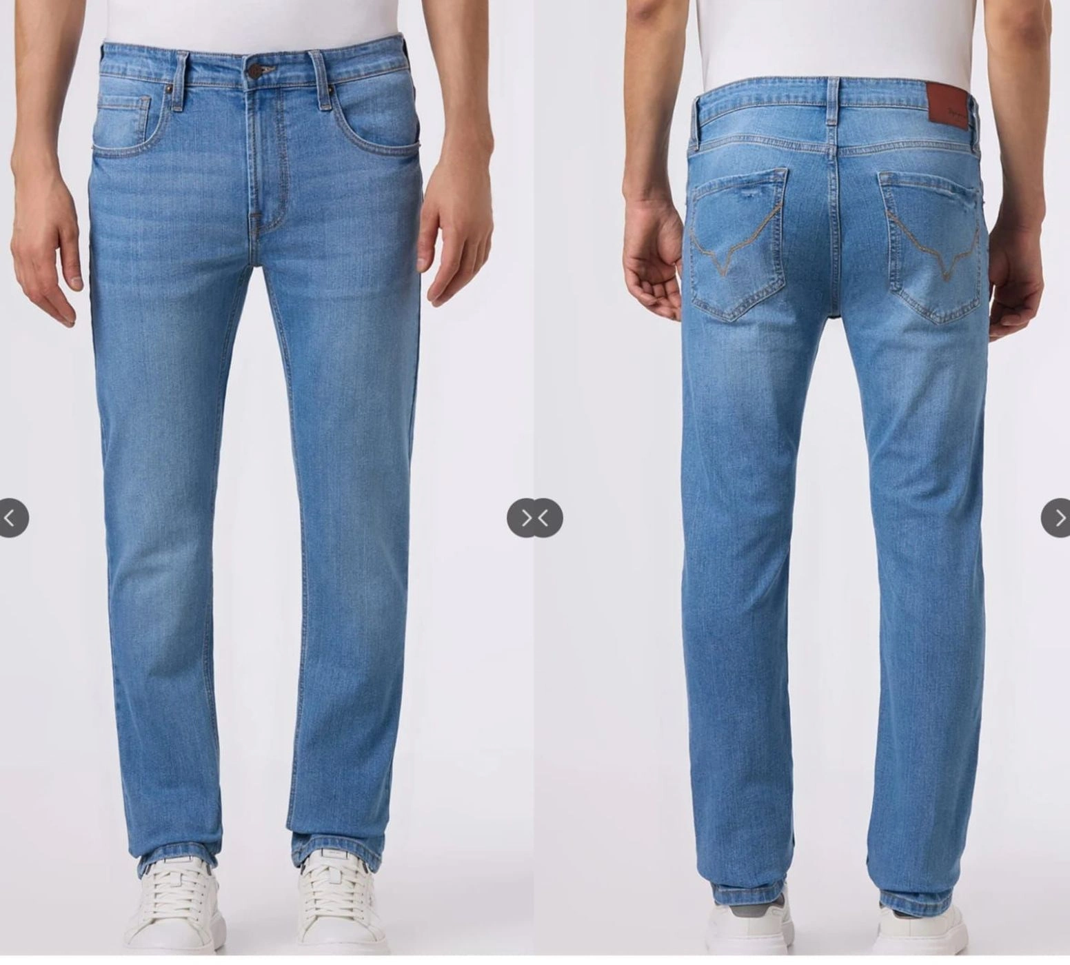 PEPE DENIM JEANS WITH BRAND BILL 6