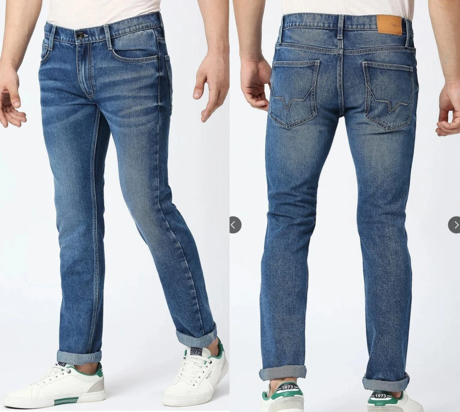 PEPE DENIM JEANS WITH BRAND BILL 9