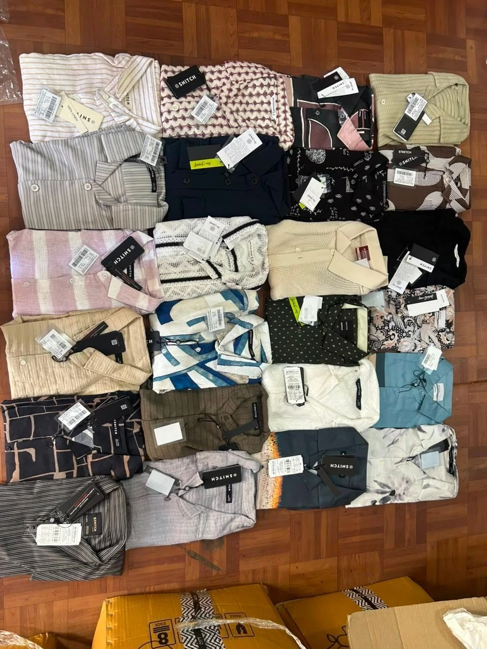 SNITCH SHIRT HRLM9970 WITH BRAND BILL 1