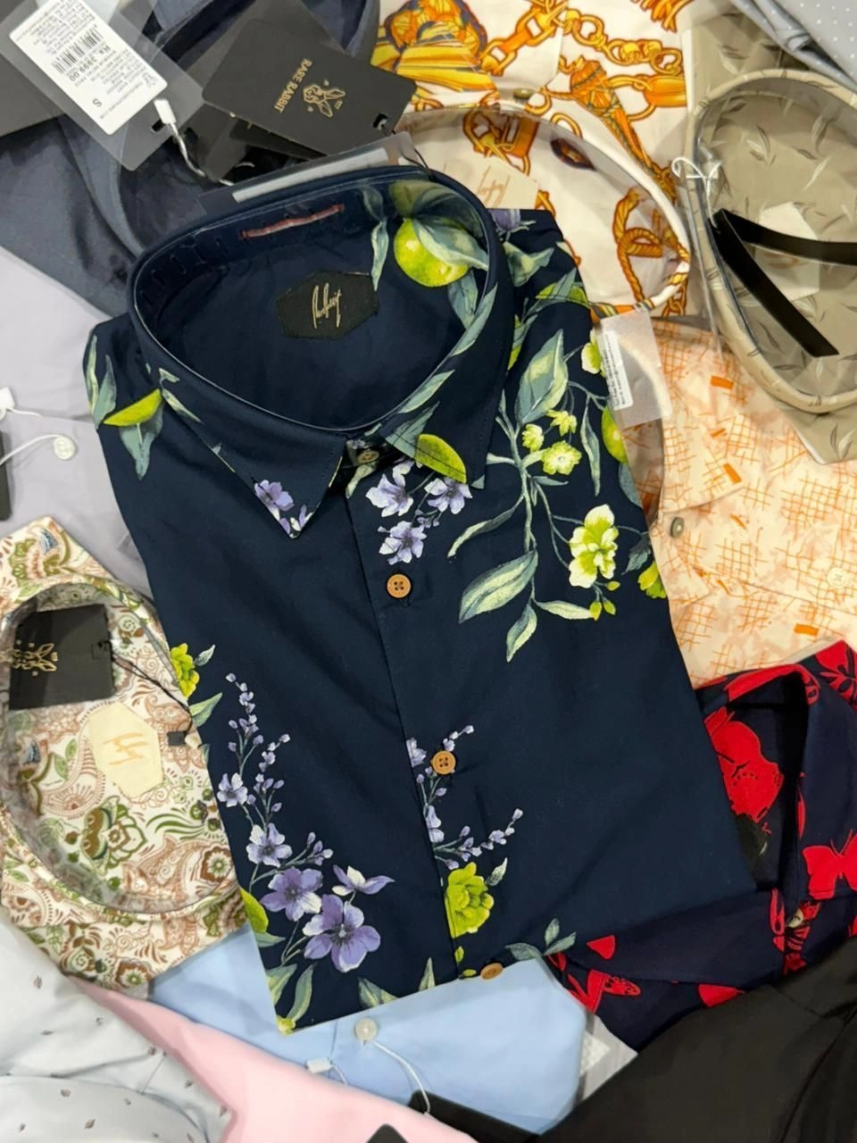 RARE RABBIT 🐰 DIKOP7795 SHIRTS WITH BRAND BILL 1