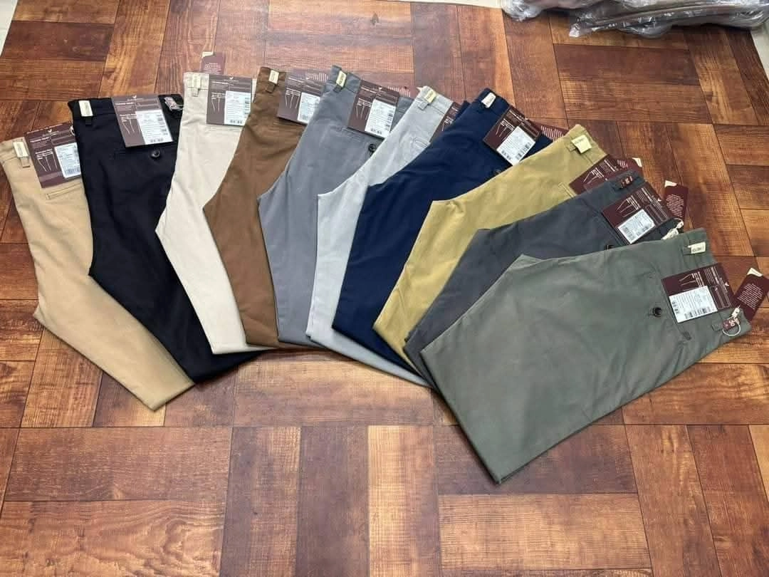 BLACKBERRY CHINOS WITH BRAND BILL 2