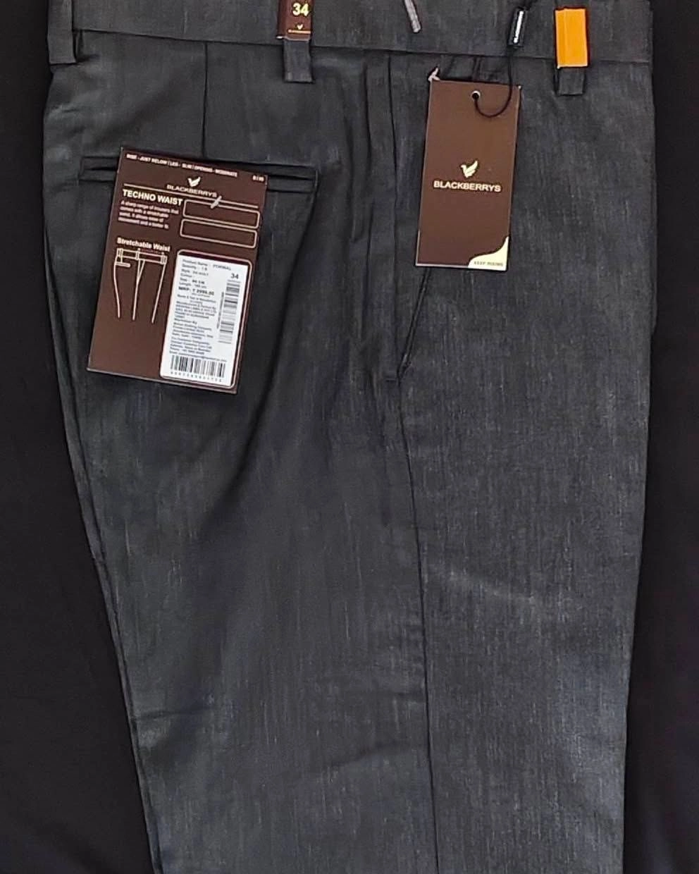 BLACKBERRY CHINOS WITH BRAND BILL 19