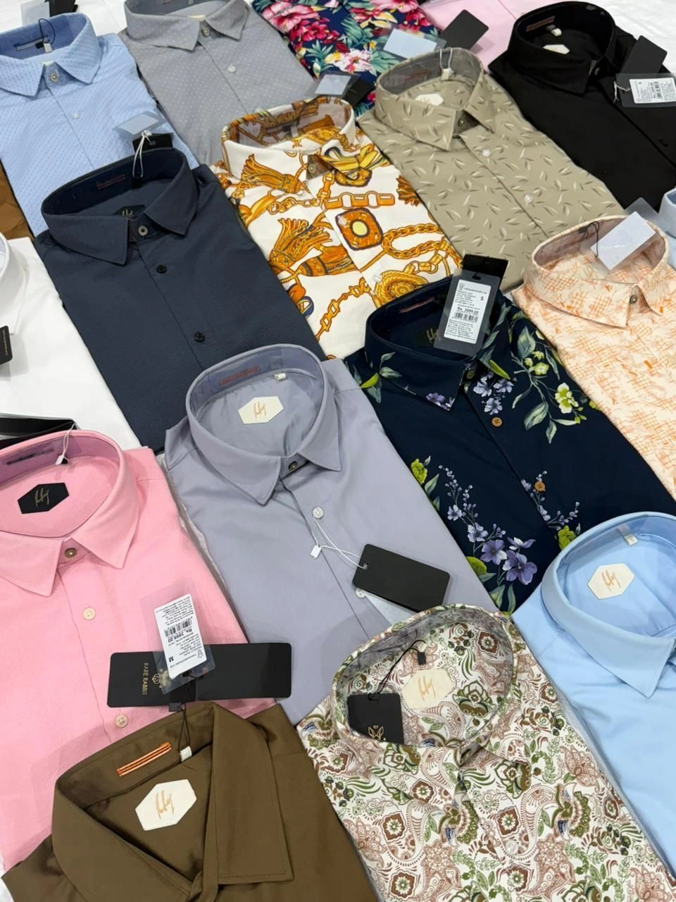 RARE RABBIT 🐰 DIKOP7795 SHIRTS WITH BRAND BILL 6