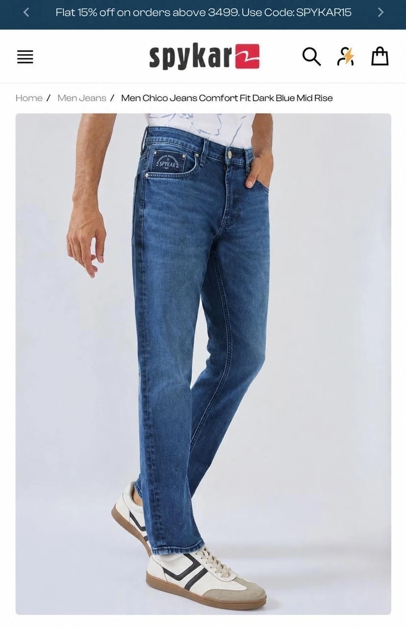 SPYKAR JEANS WITH BRAND BILL 3