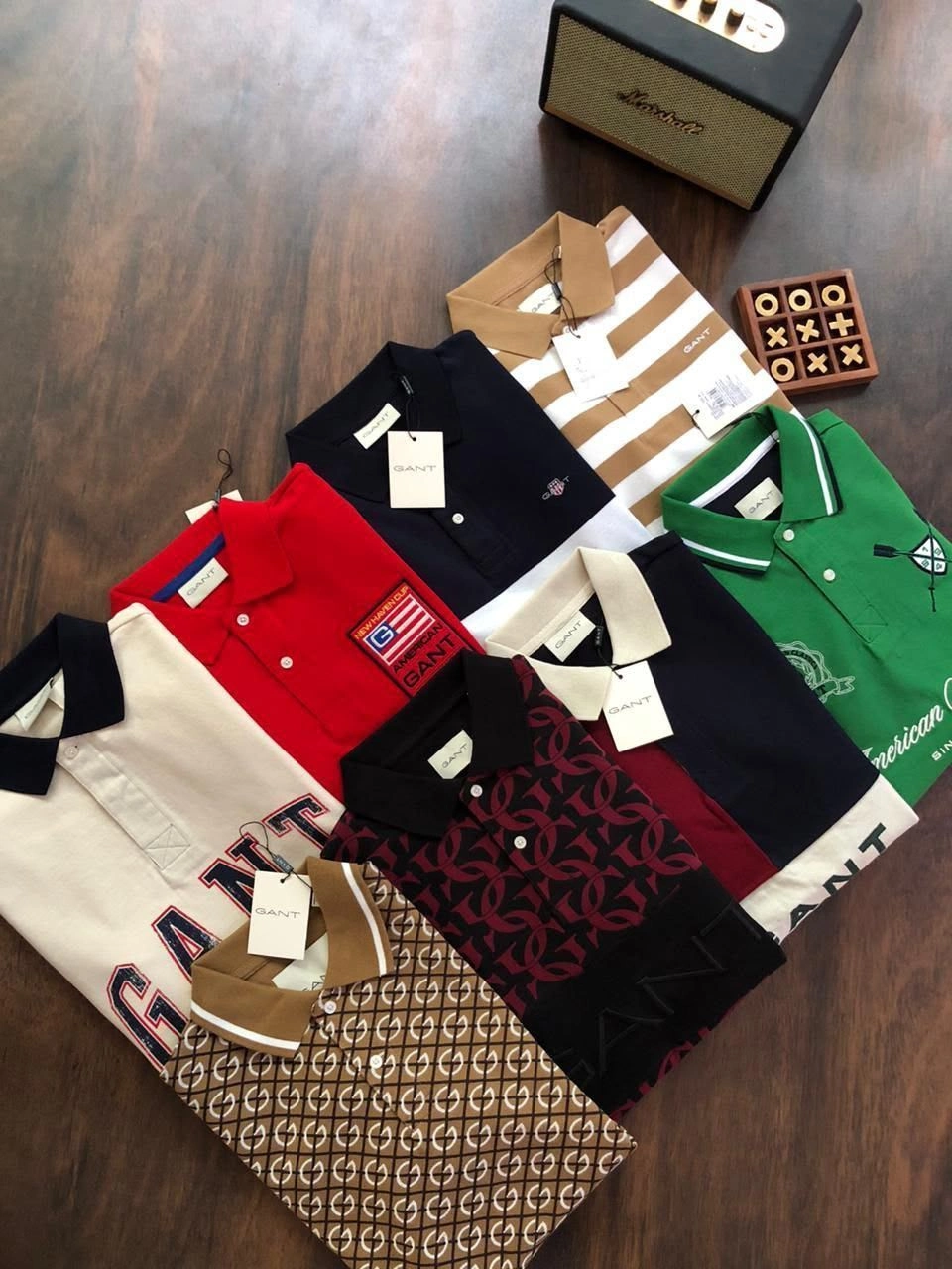 GANT POLO TSHIRT WITH BRAND BILL 4