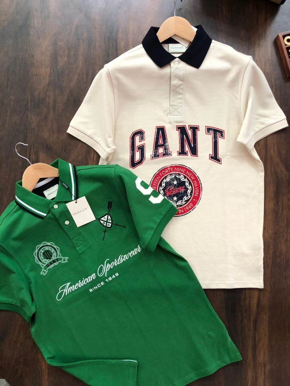 GANT POLO TSHIRT WITH BRAND BILL 7