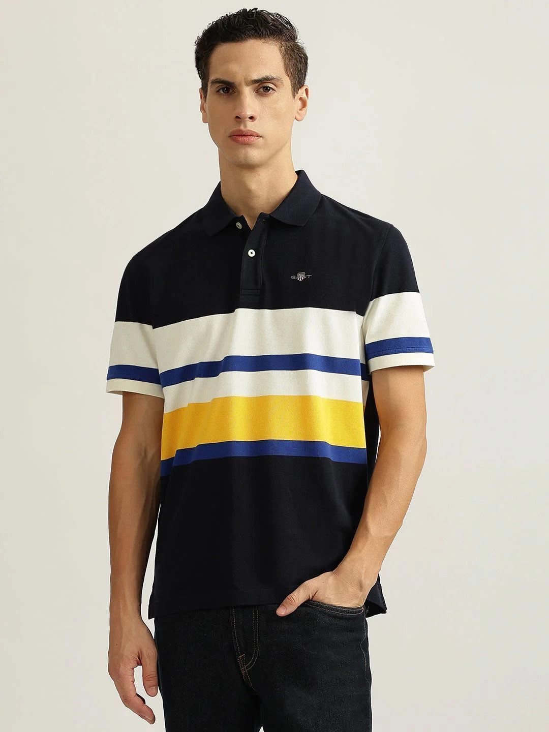 GANT POLO TSHIRT WITH BRAND BILL 9
