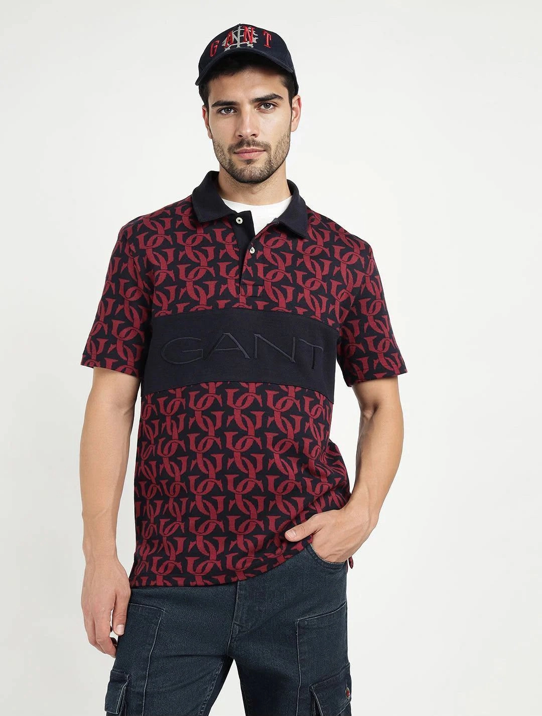 GANT POLO TSHIRT WITH BRAND BILL 12