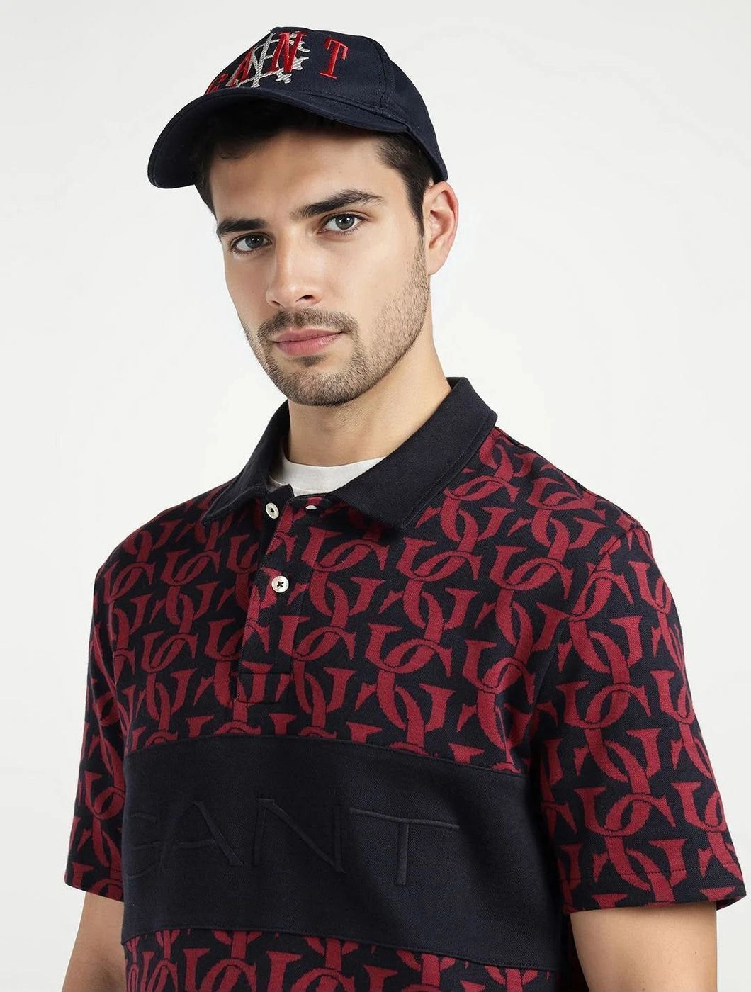 GANT POLO TSHIRT WITH BRAND BILL 13