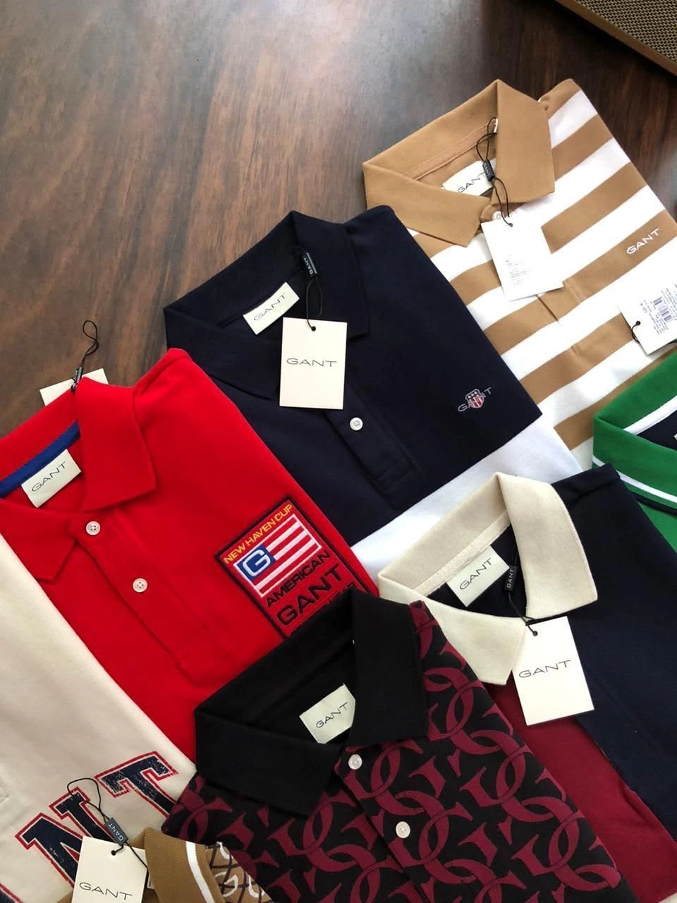 GANT POLO TSHIRT WITH BRAND BILL 18