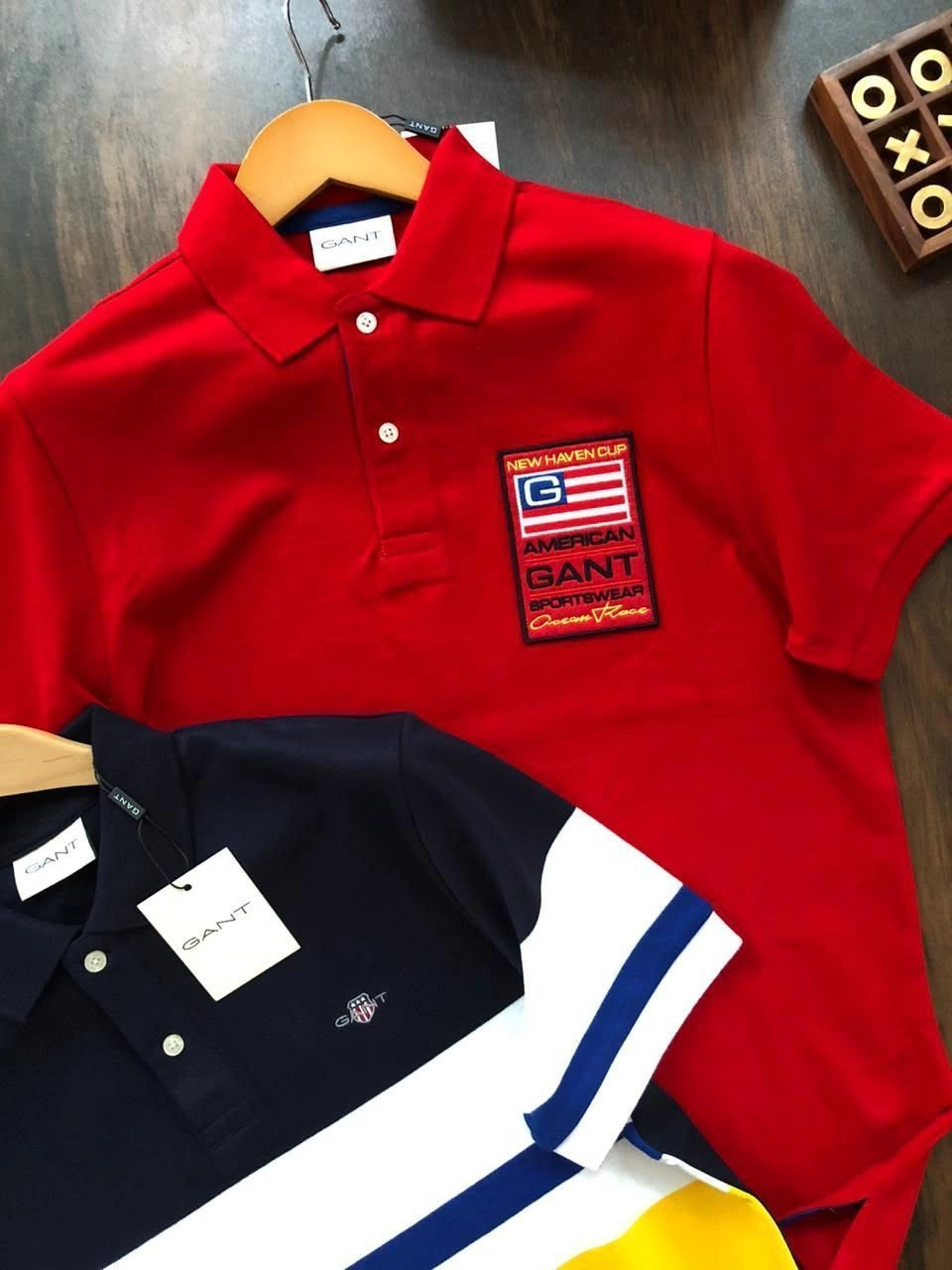 GANT POLO TSHIRT WITH BRAND BILL 19
