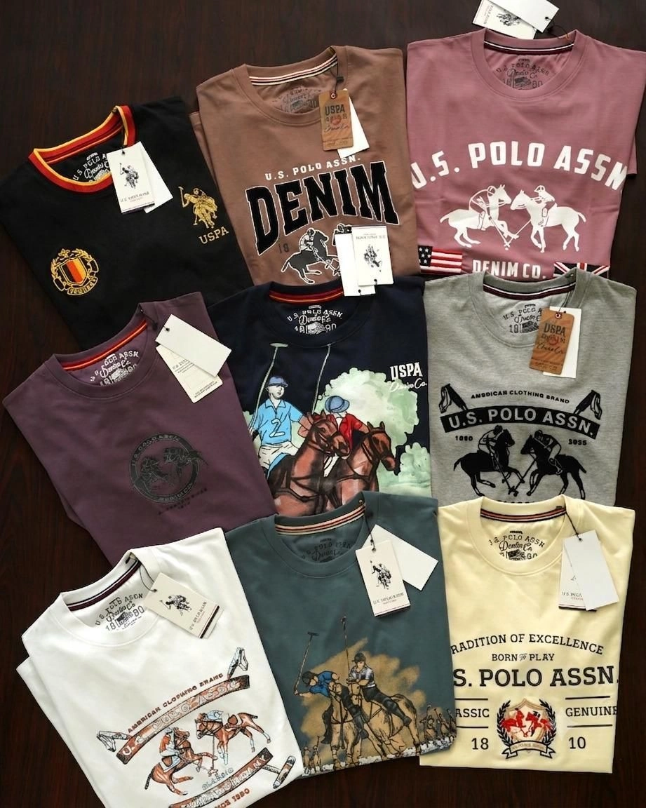 USPA MENS TSHIRT WITH BRAND BILL 1