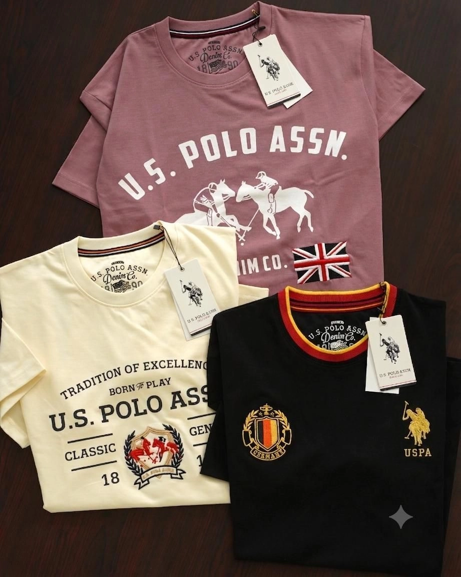 USPA MENS TSHIRT WITH BRAND BILL 2