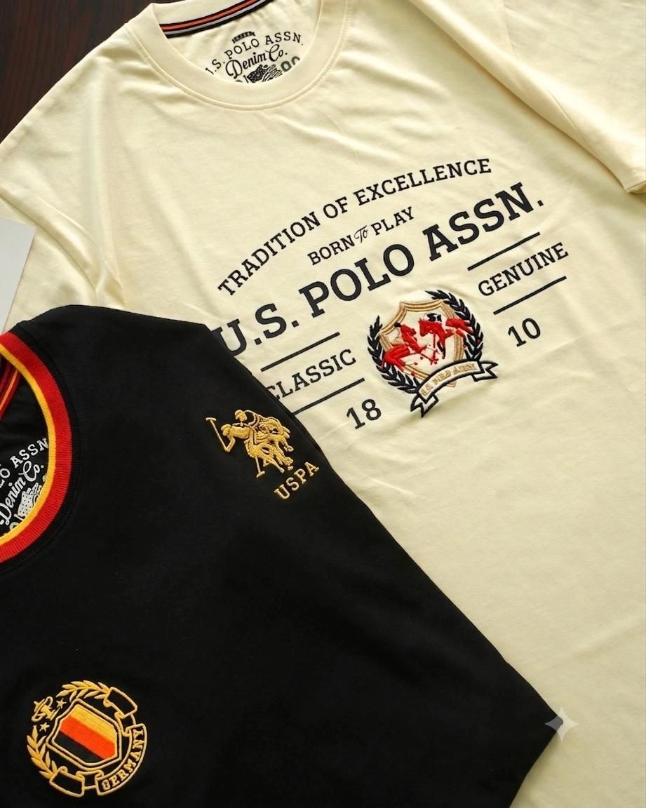 USPA MENS TSHIRT WITH BRAND BILL 3