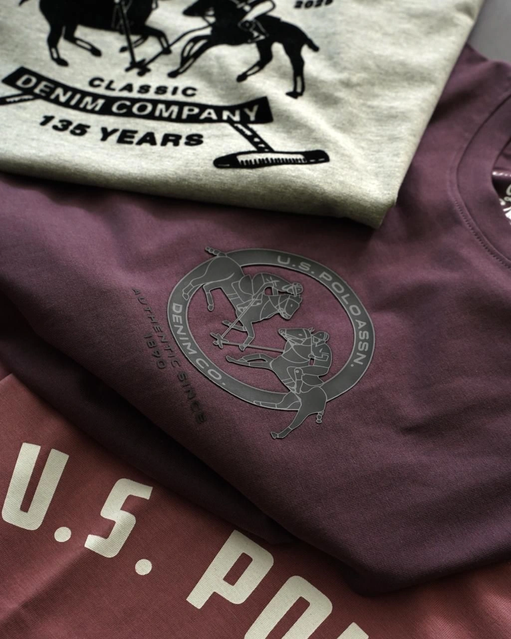 USPA MENS TSHIRT WITH BRAND BILL 5
