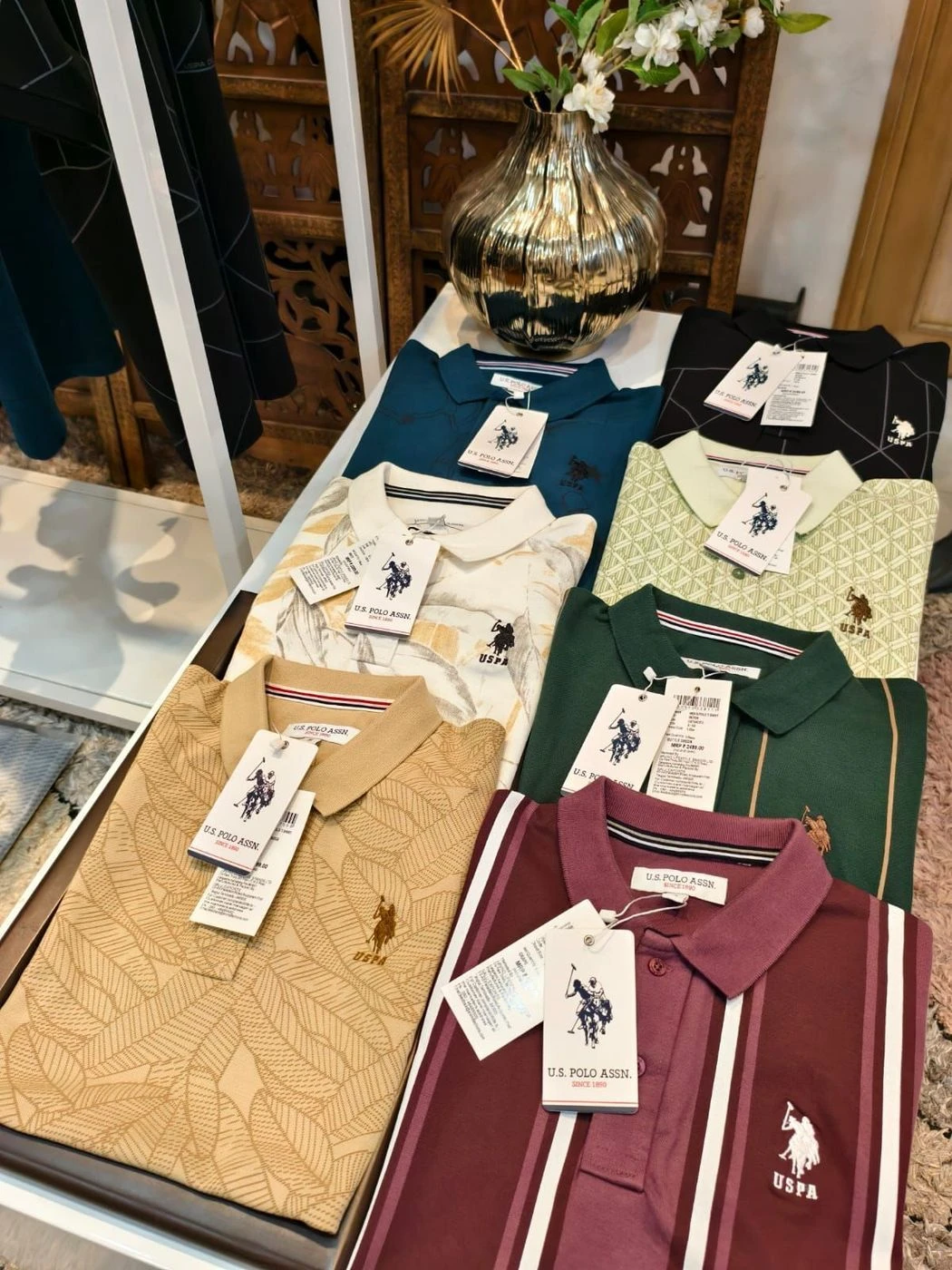 USPA POLO TSHIRT COG6995SJB WITH BRAND BILL 1