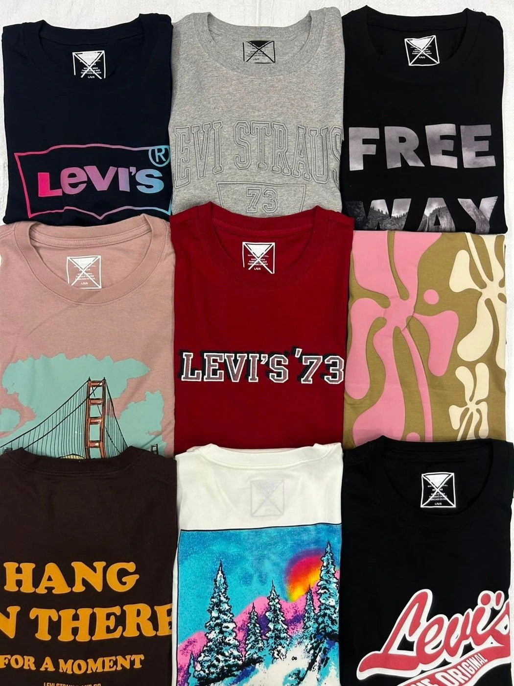 LEVI'S CREW ROUND NECK T-SHIRT WITH BRAND BILL 2