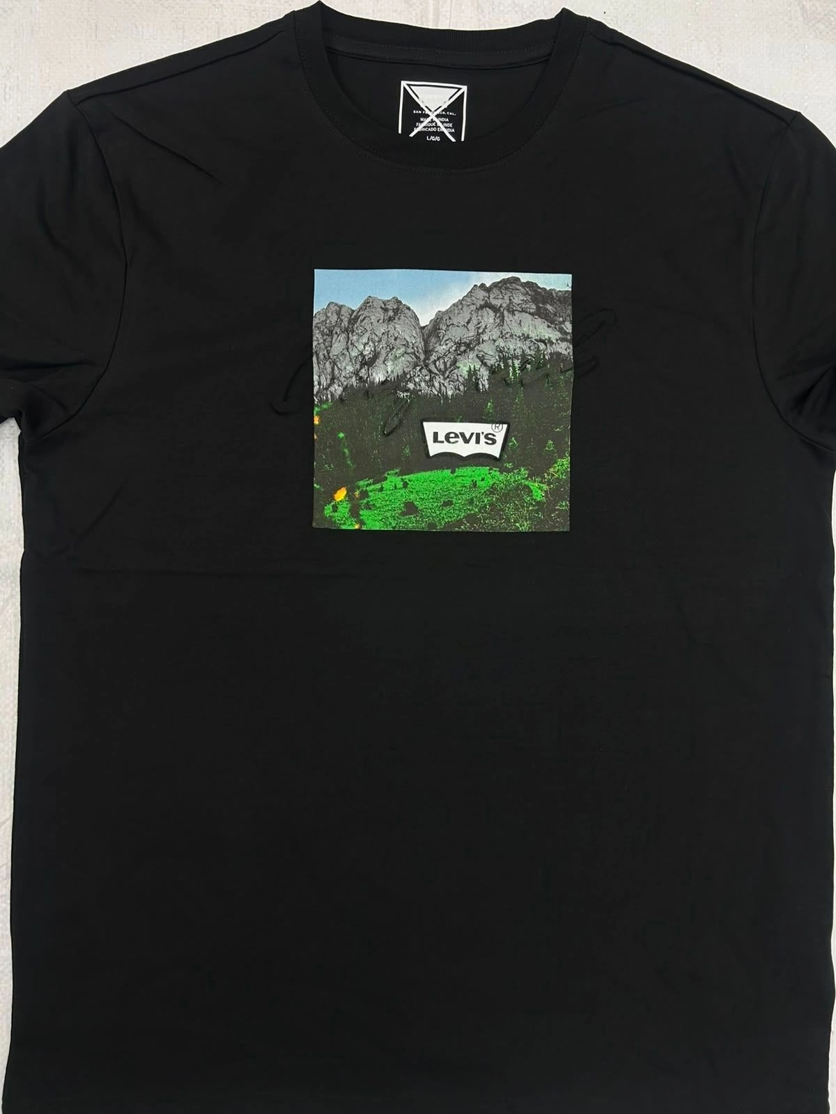 LEVI'S CREW ROUND NECK T-SHIRT WITH BRAND BILL 4