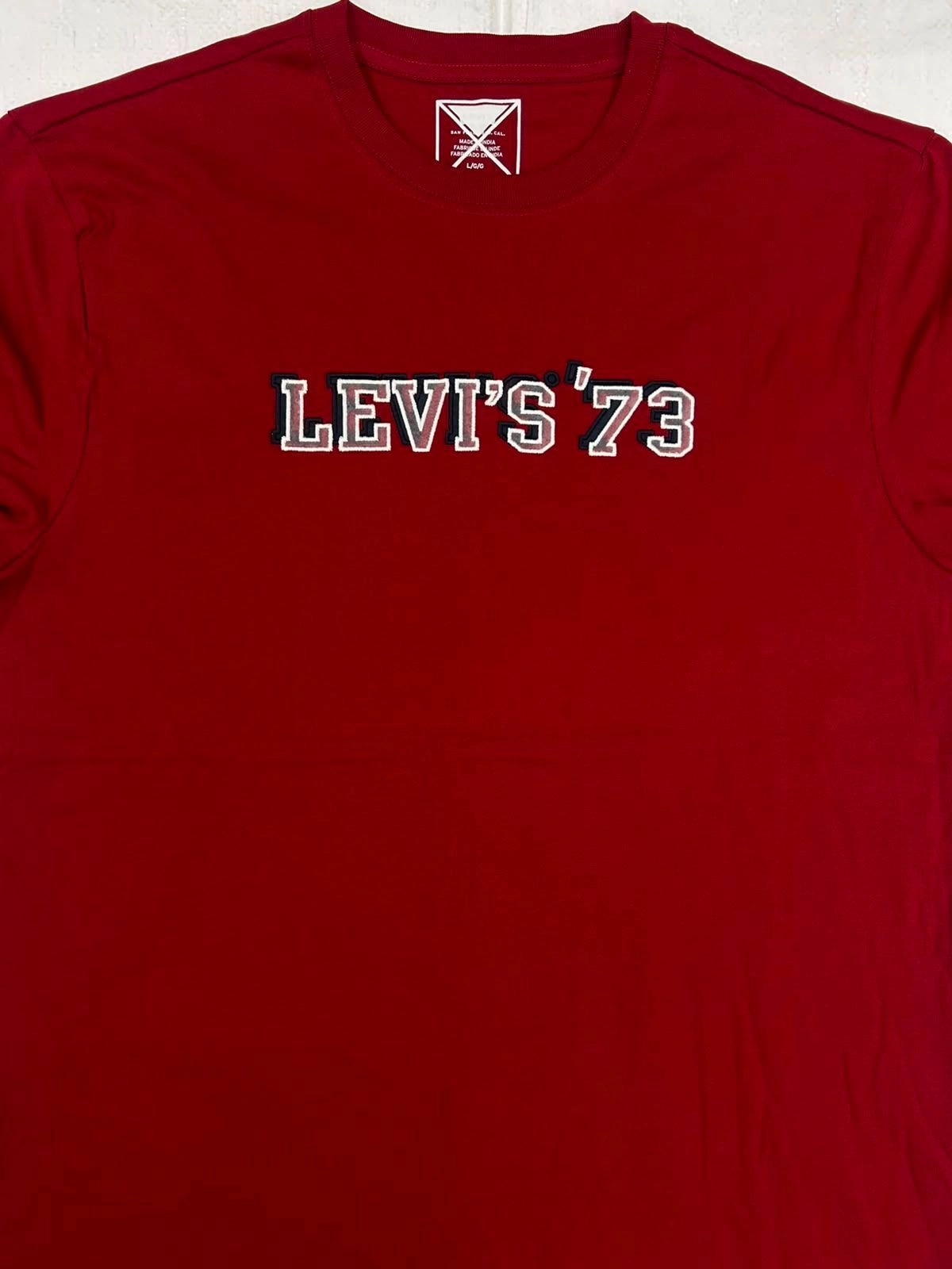 LEVI'S CREW ROUND NECK T-SHIRT WITH BRAND BILL 5