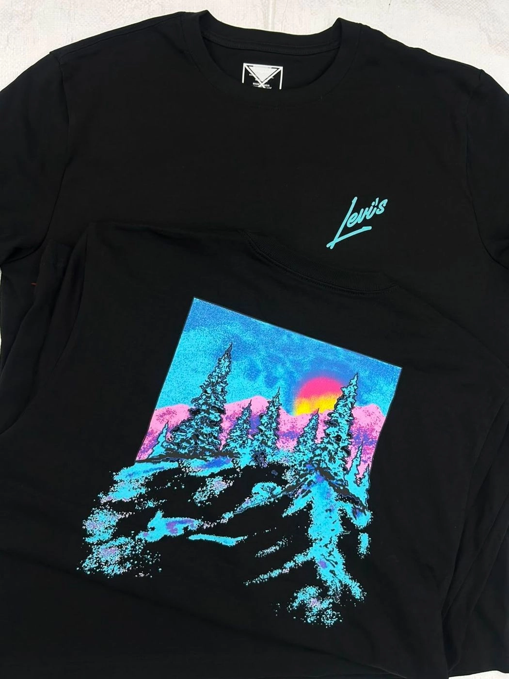 LEVI'S CREW ROUND NECK T-SHIRT WITH BRAND BILL 10