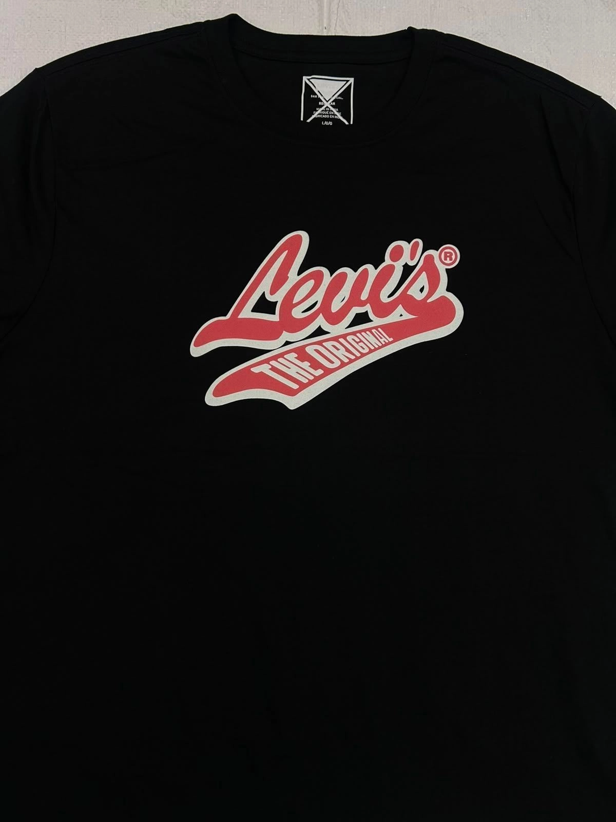 LEVI'S CREW ROUND NECK T-SHIRT WITH BRAND BILL 11