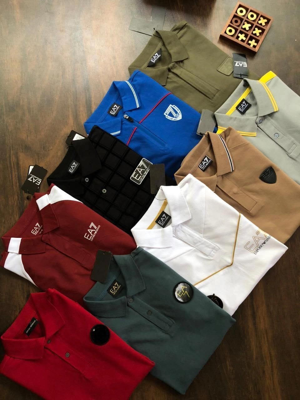 EMPORIO ARMANI POLO TSHIRT WITH BRAND BILL 5