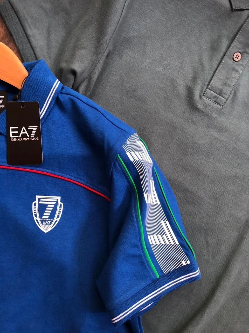 EMPORIO ARMANI POLO TSHIRT WITH BRAND BILL 6