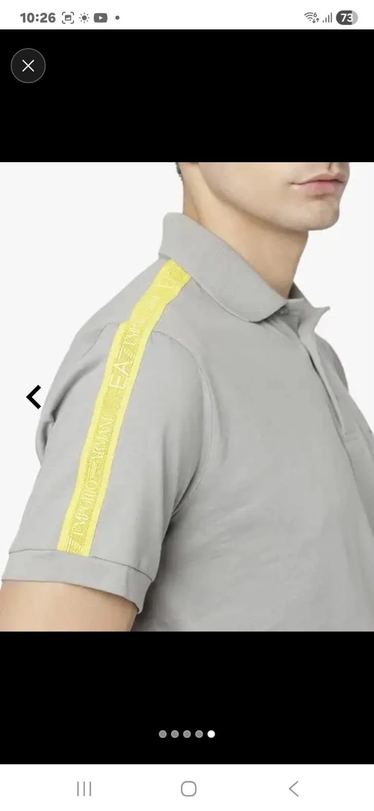 EMPORIO ARMANI POLO TSHIRT WITH BRAND BILL 12