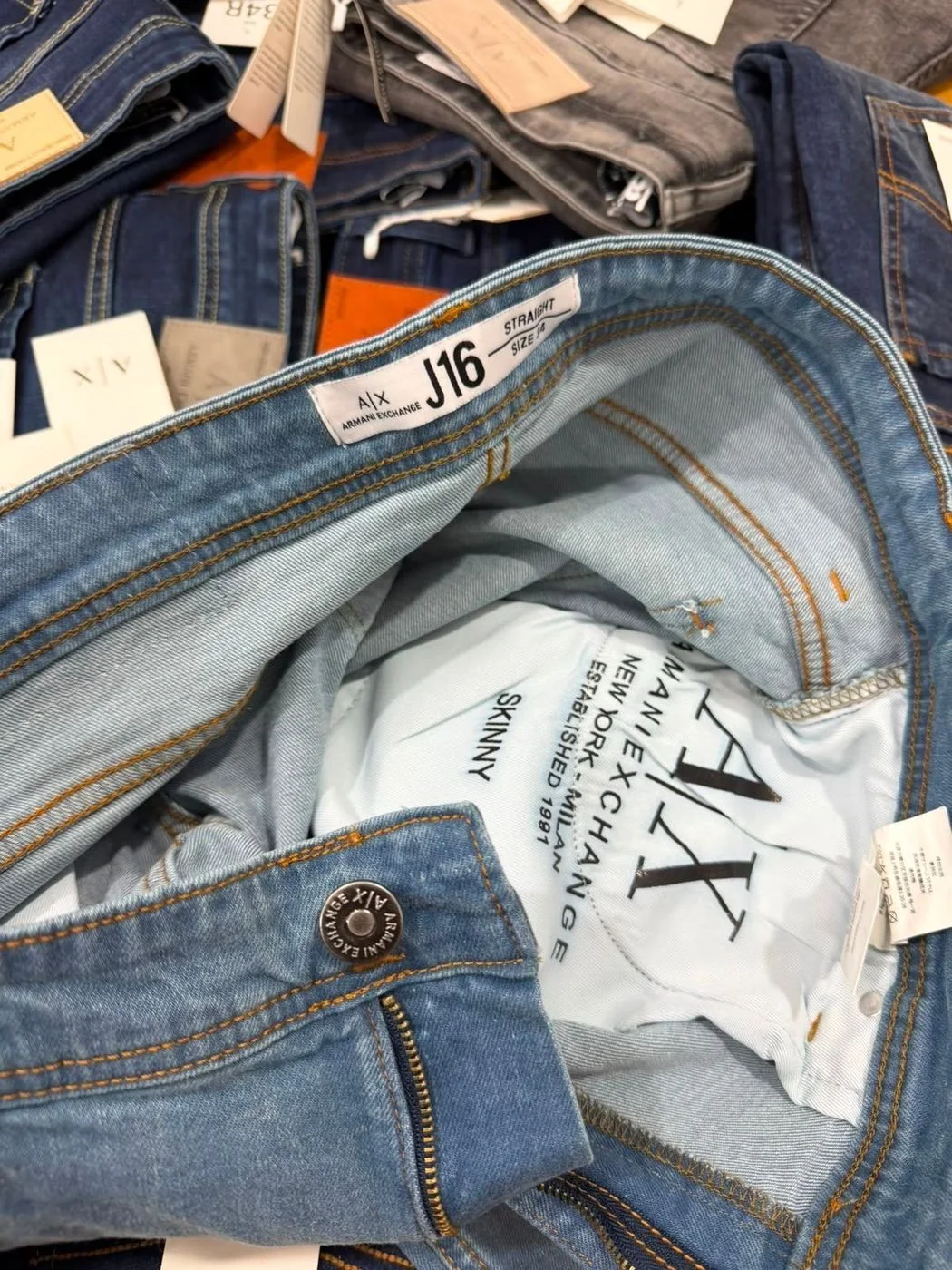 ARMANI EXCHANGE JEANS FOJH99779 WITH BRAND BILL 6