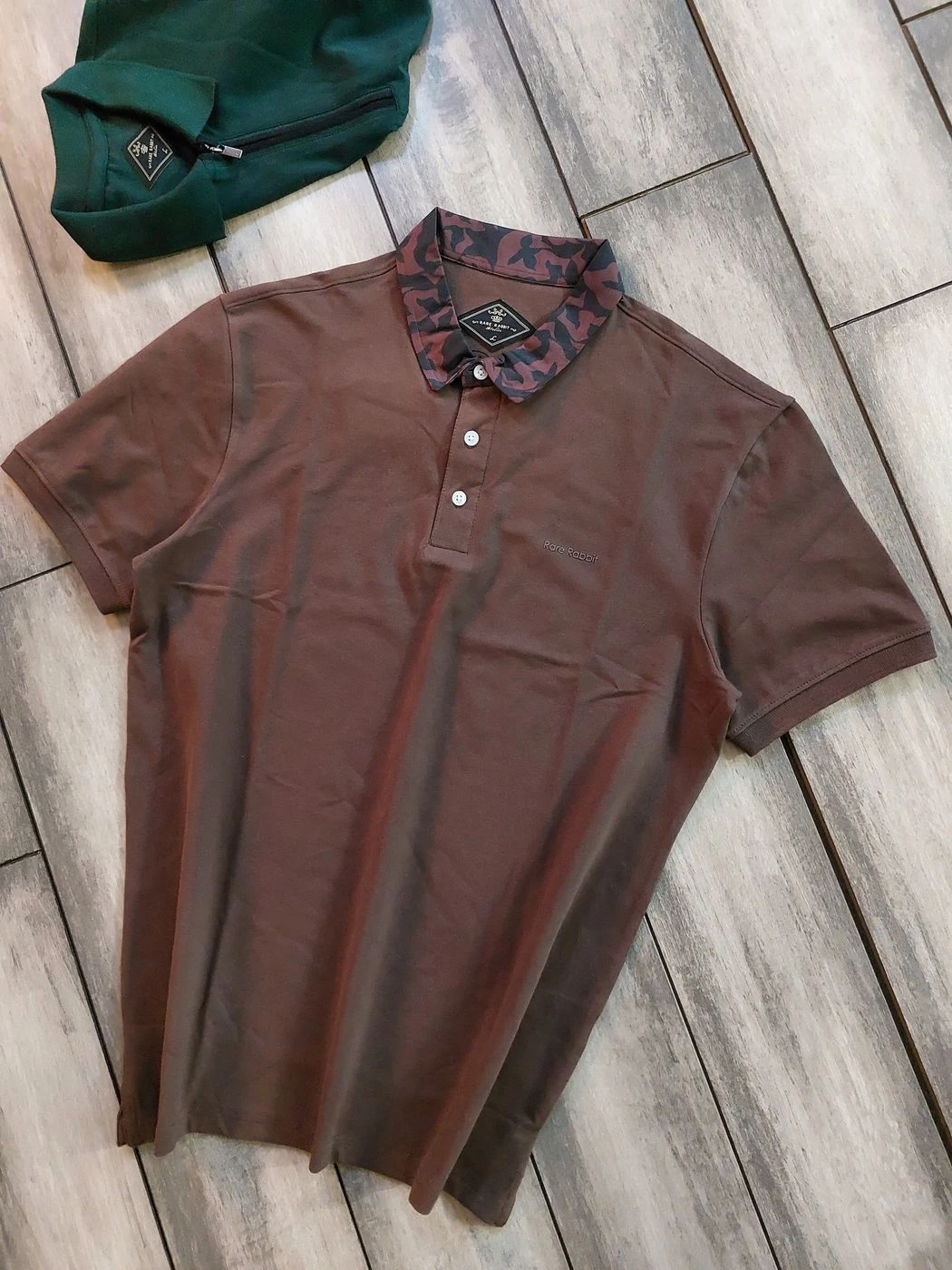 RARE RABBIT POLO TSHIRT SQ7729GF WITH BRAND BILL 4
