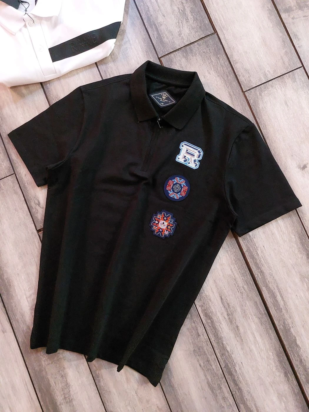 RARE RABBIT POLO TSHIRT SQ7729GF WITH BRAND BILL 7