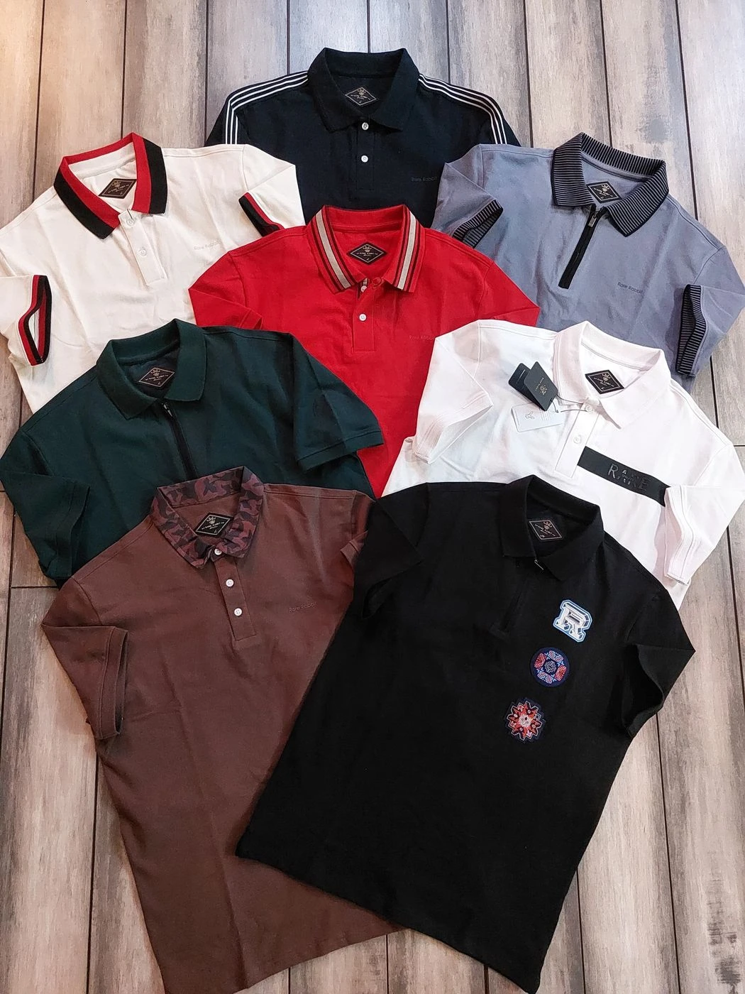 RARE RABBIT POLO TSHIRT SQ7729GF WITH BRAND BILL 13