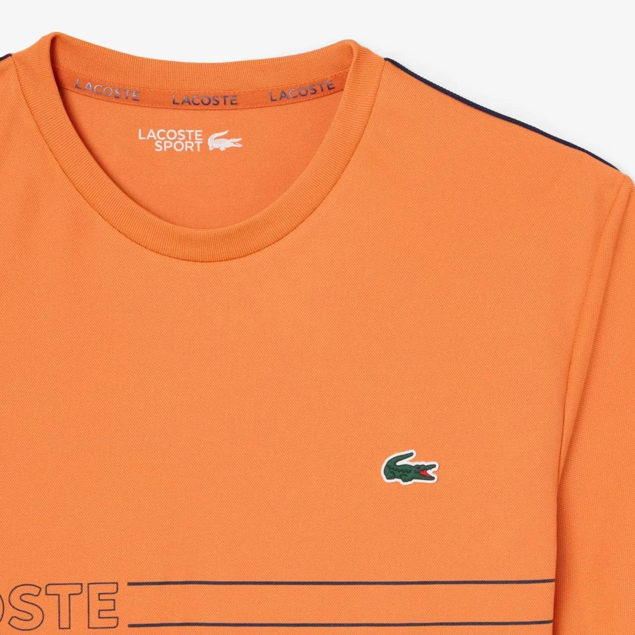 LACOSTE ROUND NECK T-SHIRT FV-8298HV WITH BRAND BILL 11