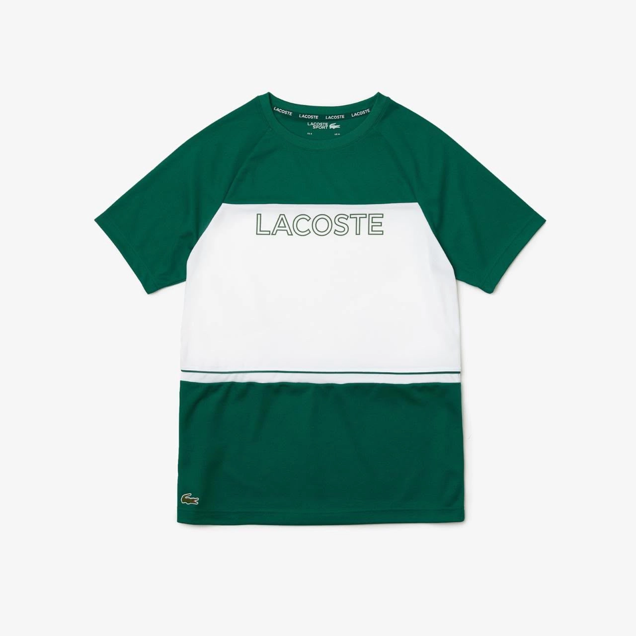 LACOSTE ROUND NECK T-SHIRT FV-8298HV WITH BRAND BILL 16
