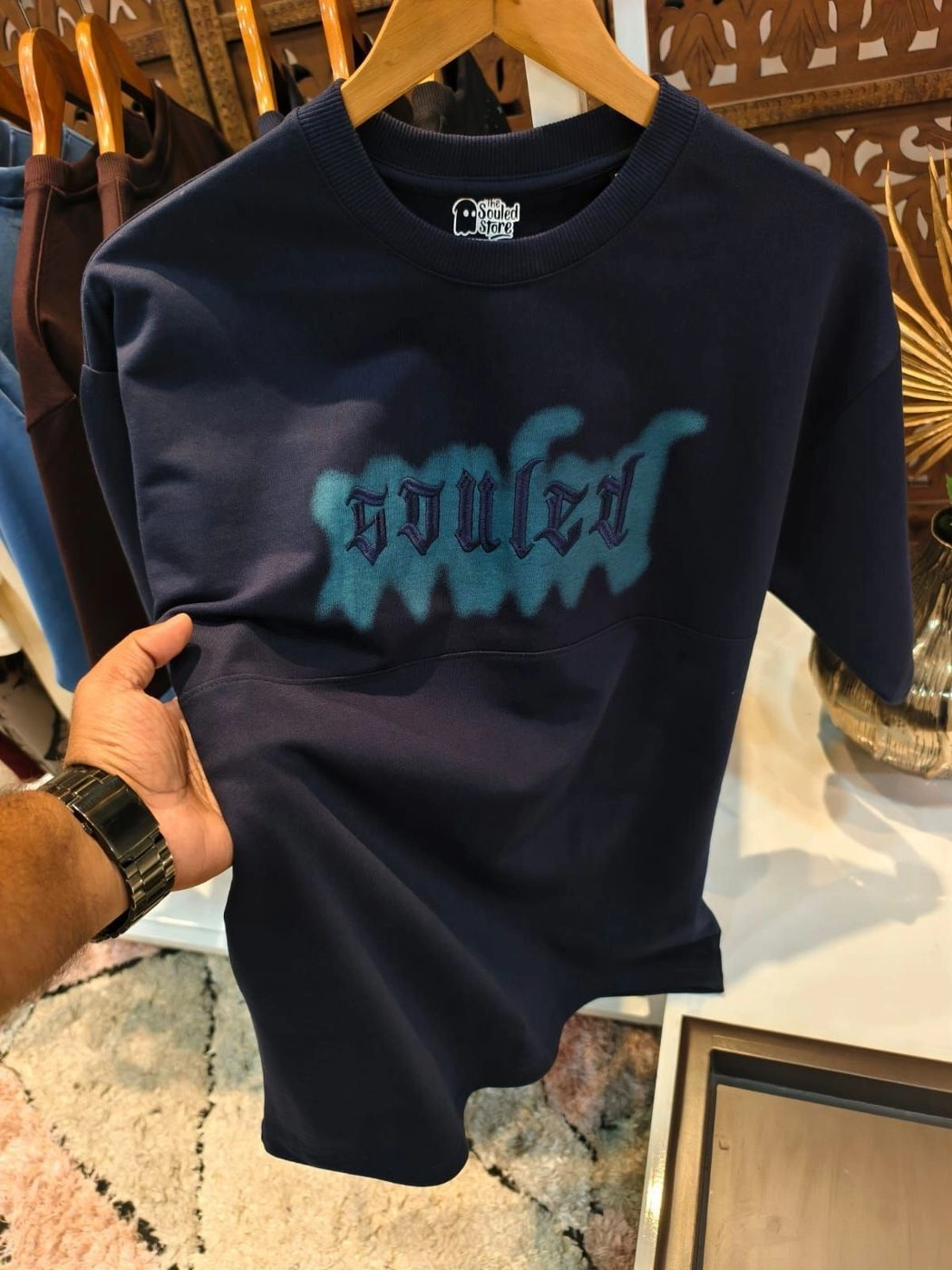 SOULED STORE T-SHIRT OVERSIZED  DROUP SHOULDER 8