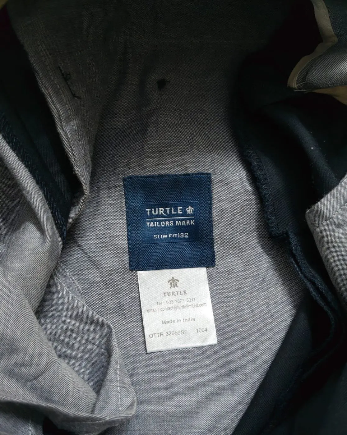 TURTLE 🐢 FORMAL PANTS GDJB0030 WITH BRAND BILL 5