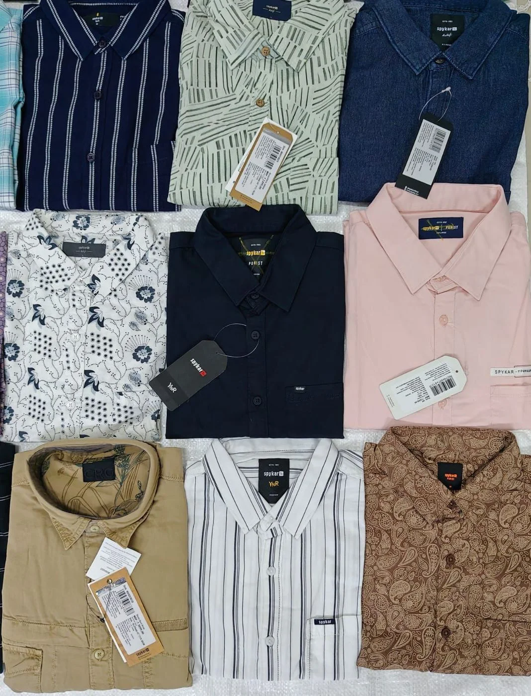 SPYKAR SHIRT DU5799 WITH BRAND 1