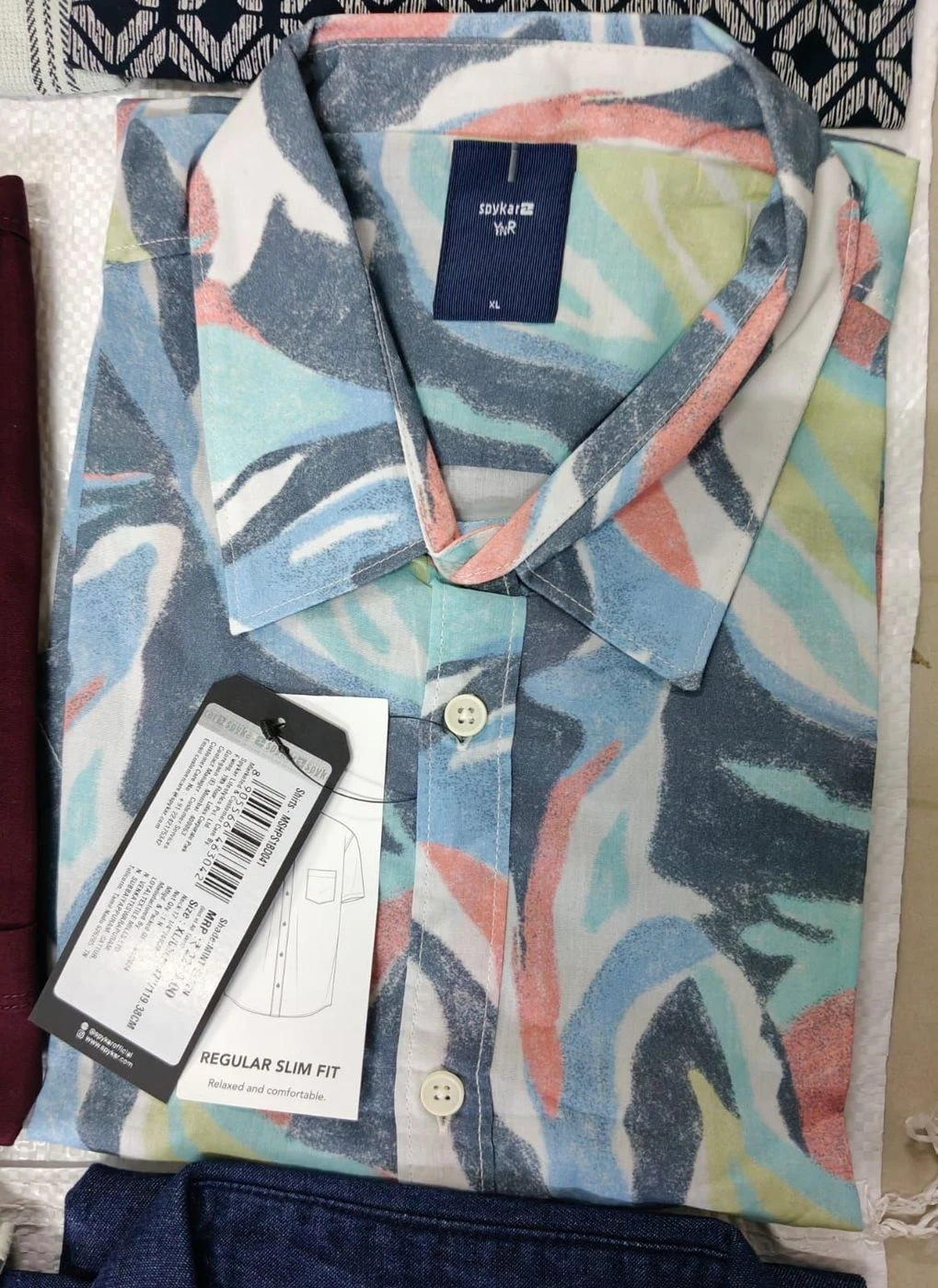 SPYKAR SHIRT DU5799 WITH BRAND 6