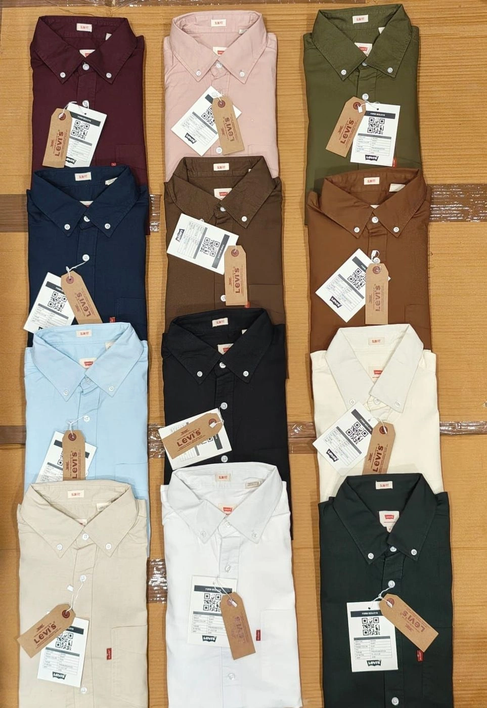 LEVI'S SHIRTS FJG7894FE WITH BRAND BILL 1