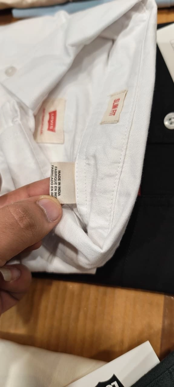 LEVI'S SHIRTS FJG7894FE WITH BRAND BILL 7