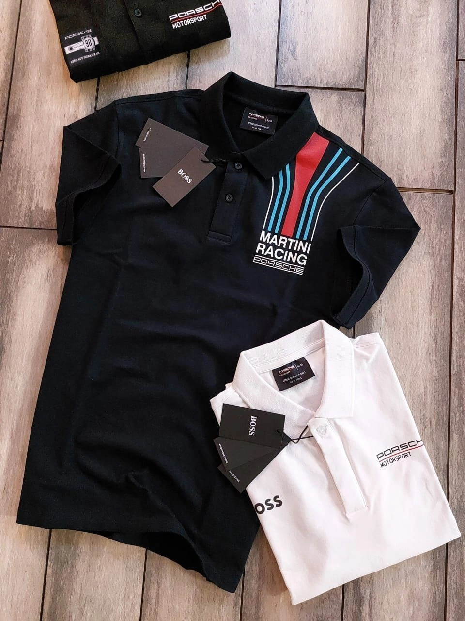 PORSCHE POLO T-SHIRT GAONS82992 WITH BRAND BILL 10