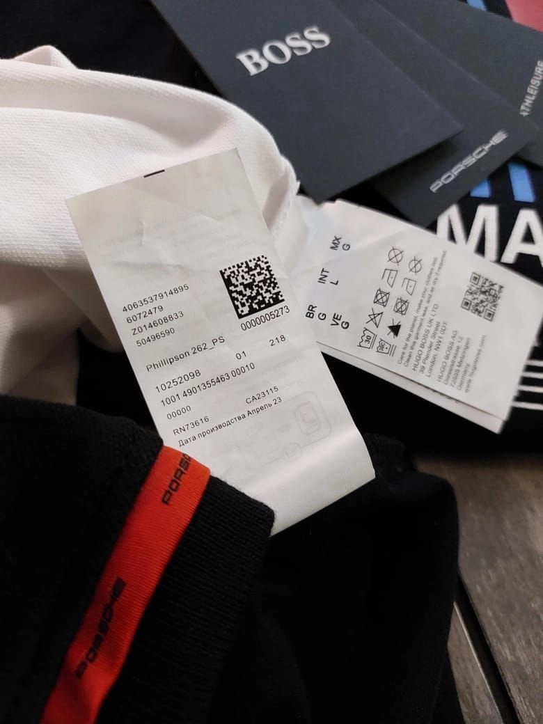 PORSCHE POLO T-SHIRT GAONS82992 WITH BRAND BILL 17