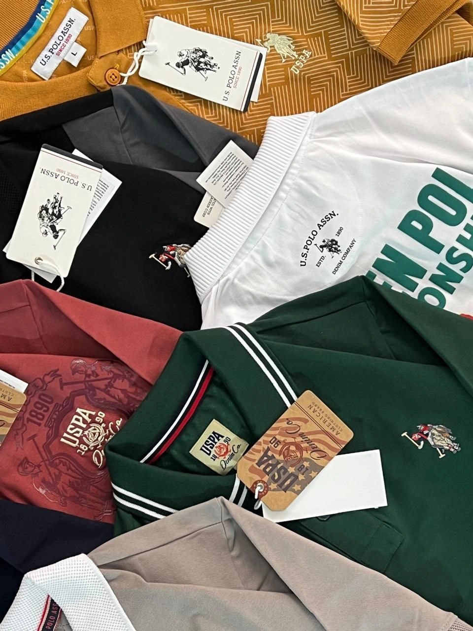 USPA KANSK-29029 POLO TSHIRT WITH BRAND BILL 2
