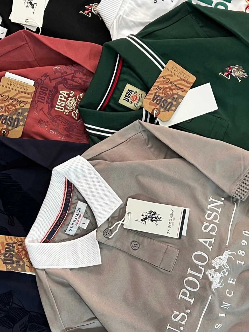 USPA KANSK-29029 POLO TSHIRT WITH BRAND BILL 5