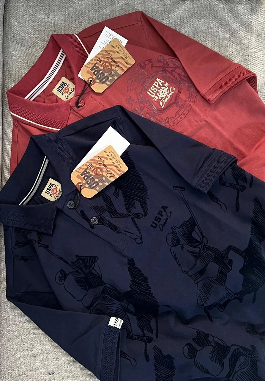 USPA KANSK-29029 POLO TSHIRT WITH BRAND BILL 6