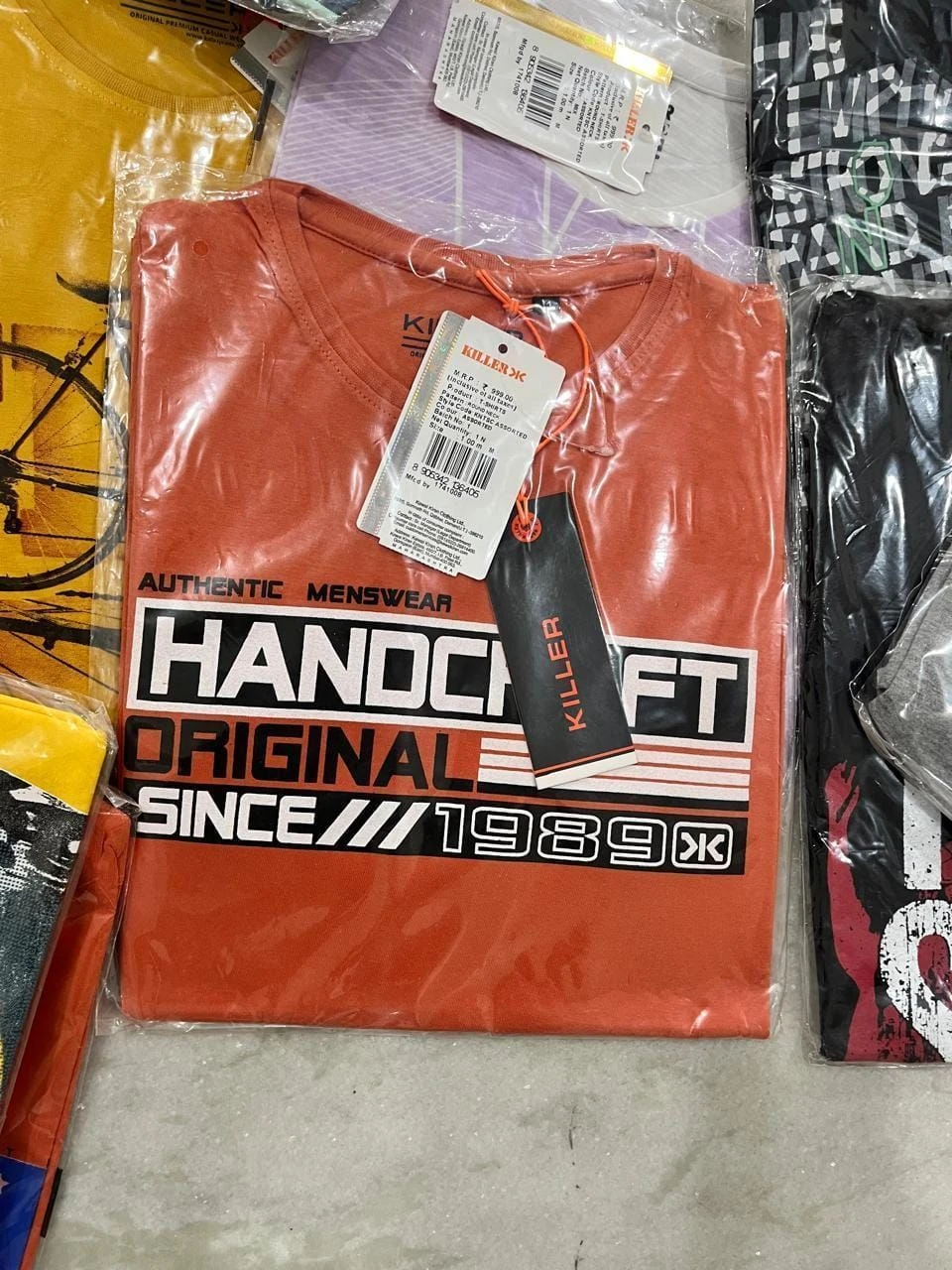 KILLER T-SHIRT WITH BRAND BILL 2
