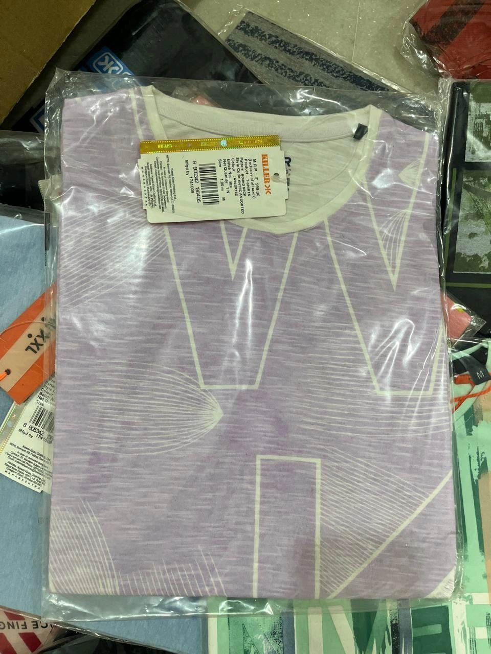 KILLER T-SHIRT WITH BRAND BILL 4