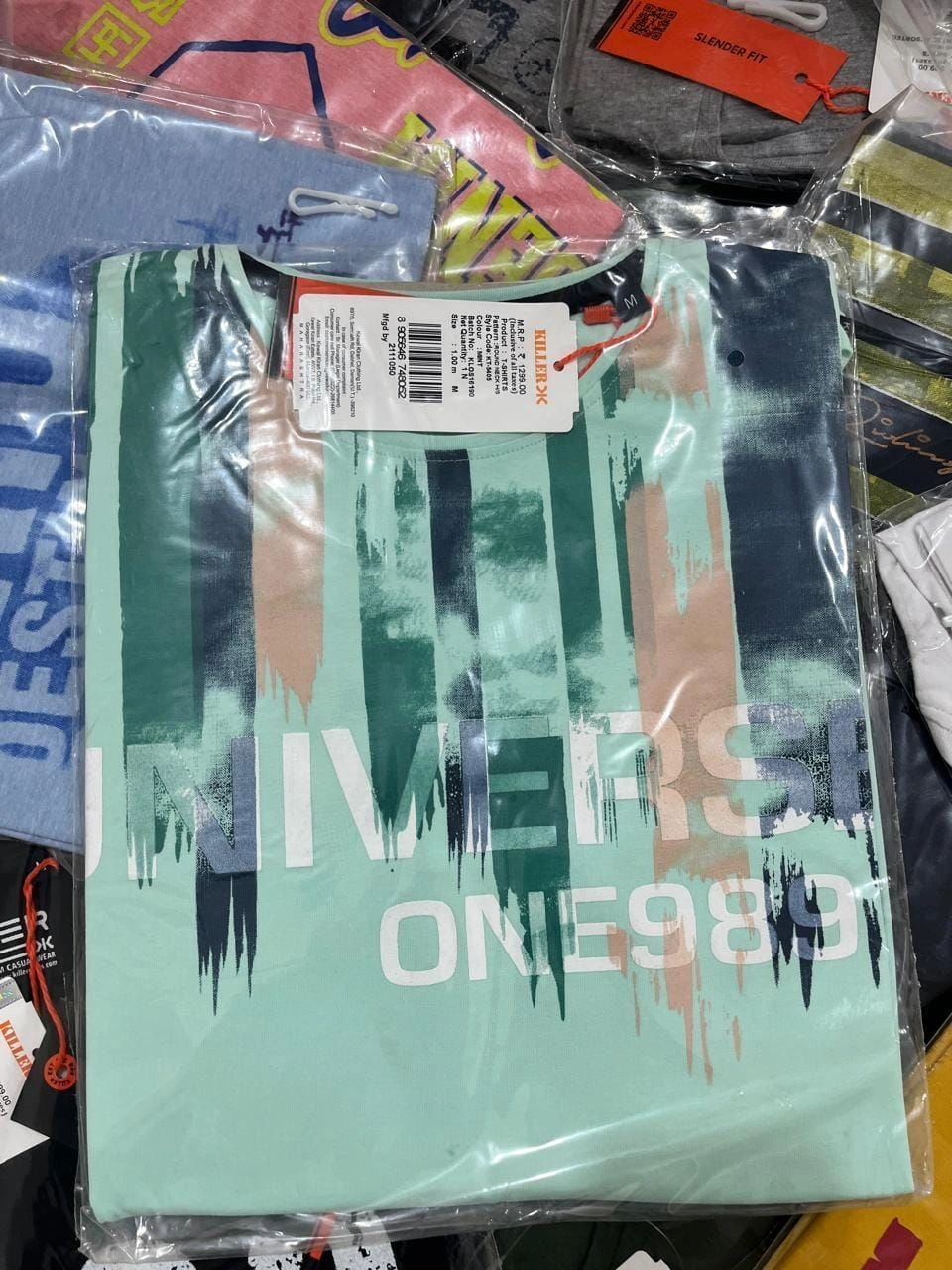 KILLER T-SHIRT WITH BRAND BILL 5