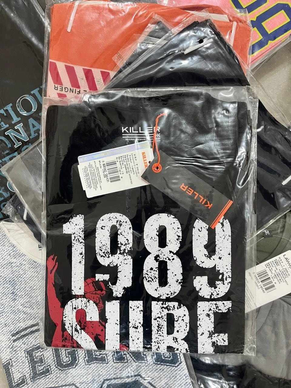 KILLER T-SHIRT WITH BRAND BILL 7
